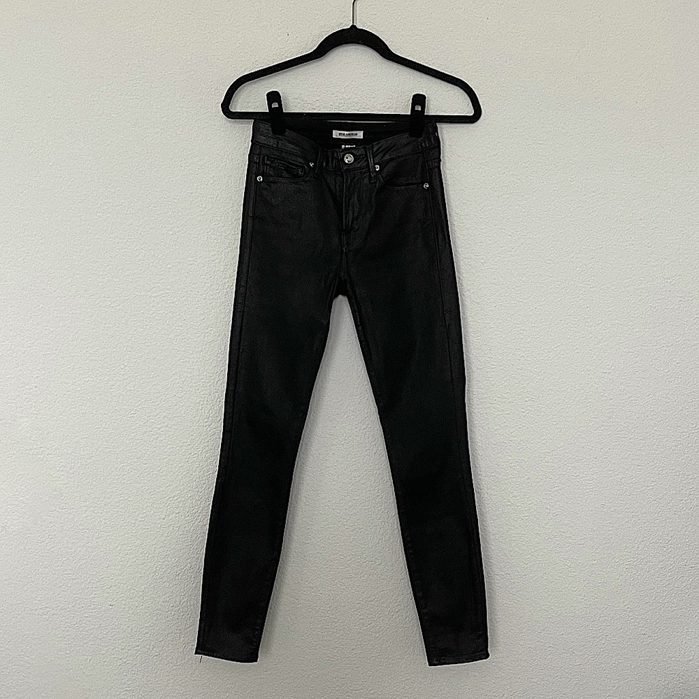 Good American Coated Jeans